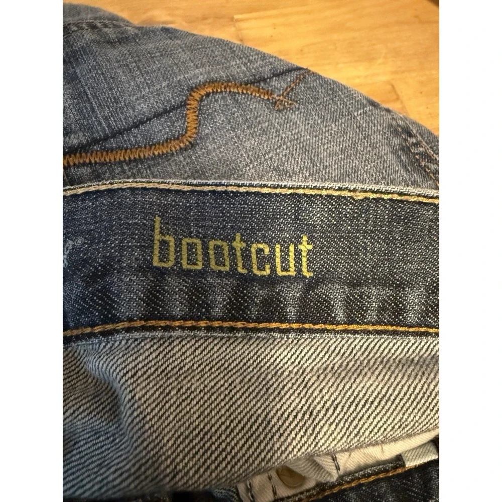 7 For All Mankind Bootcut Jeans‎ Vintage Y2K Made In USA Mens Size 29 X 33